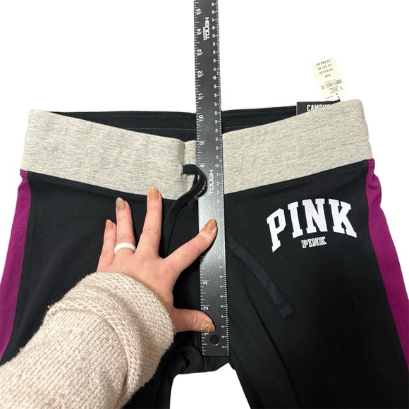 PINK Victoria’s Secret Yoga Athletic Cotton Blend Campus Legging Joggers Size M - Picture 8 of 11